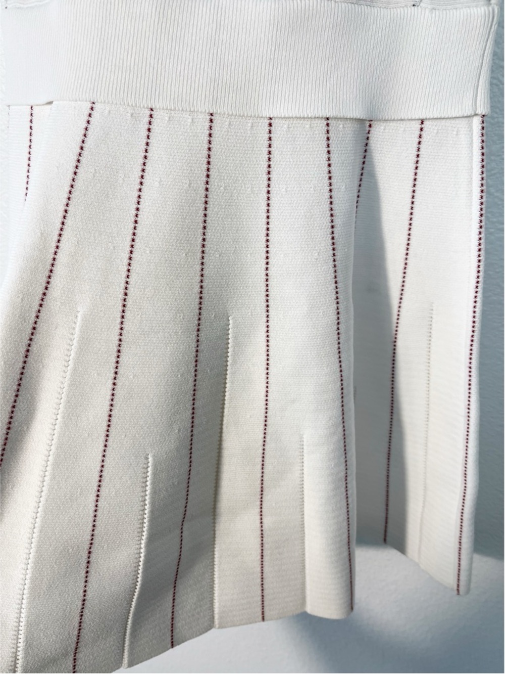Ted Baker Lornia Stitch-Detail Dress Size 0 Feminine Chic Party in Ivory NEW - Picture 7 of 11